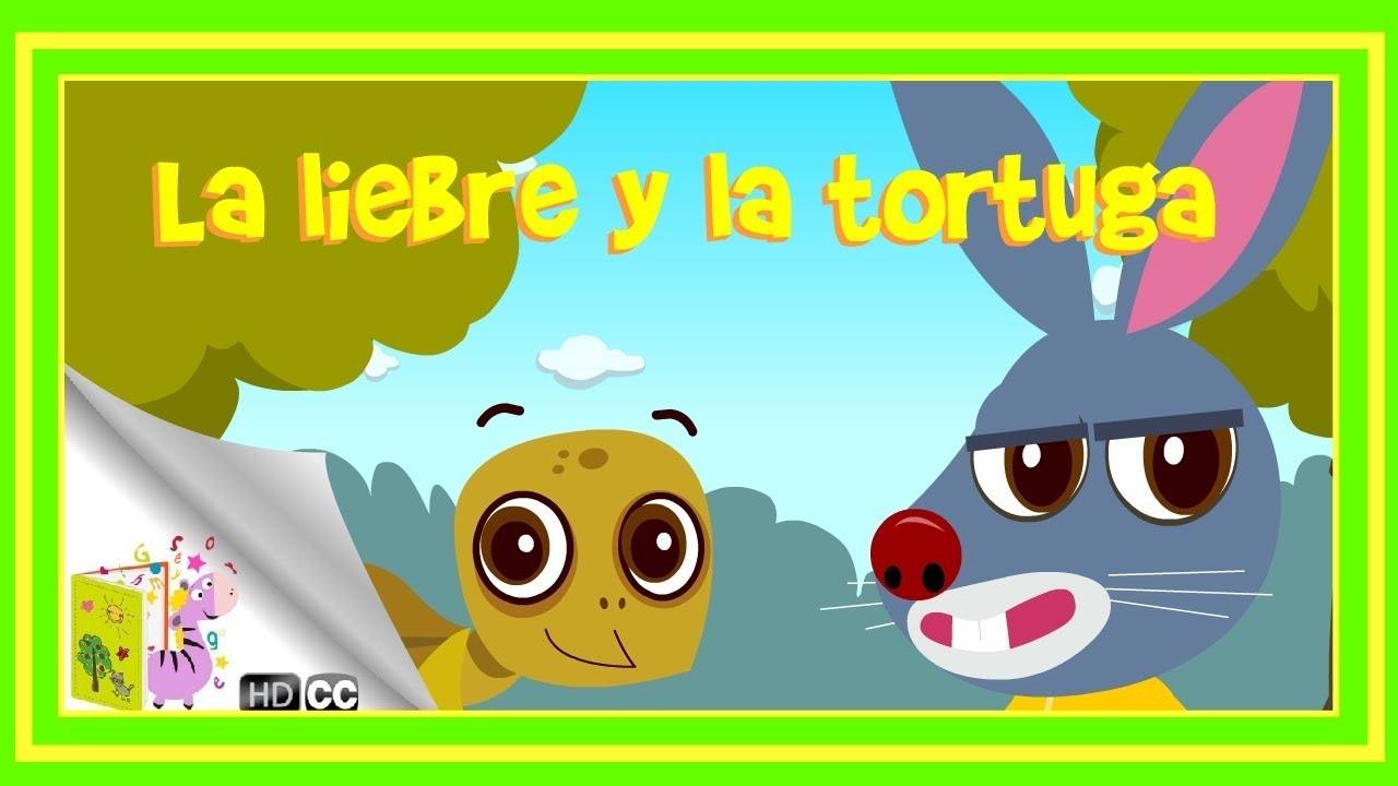Cuentos Infantiles: La liebre y la tortuga [En Español] - YouTube
