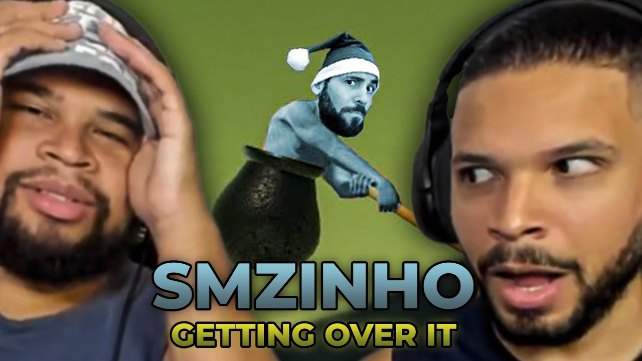 REAGINDO AO SMZINHO 10 Minutos de Rage no Getting Over It