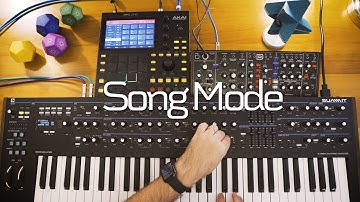 MPC One, Using Song Mode to perform 