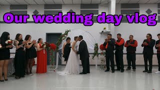 Our wedding day vlog