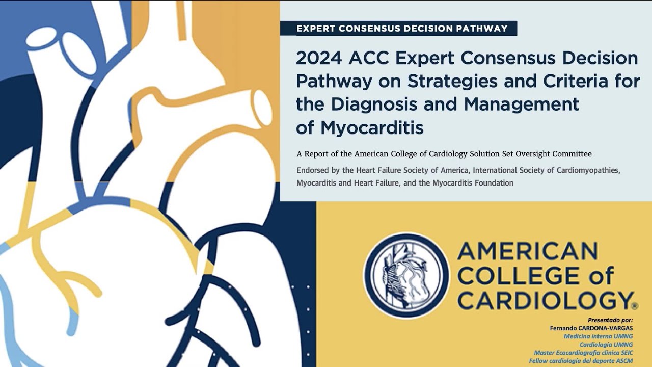 Análisis: 2024 ACC Expert Consensus Decision on Criteria for Diagnosis ...