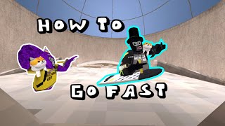 HOW TO GO FAST IN THE GORILLA TAG HOVER PARK MAP! (SUPER EASY)