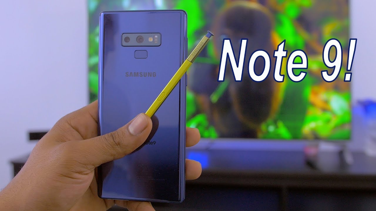 Galaxy Note 9 Primeras Impresiones - YouTube