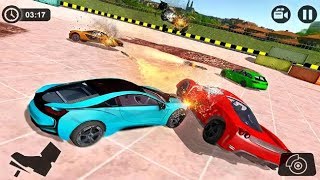 DERBY CAR CRASH STUNTS GAME #Car Racing Stunts Android Game Play #Games Download For Free screenshot 4