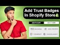 How To Add Trust Badge on Shopify Store | Trust Badge on Product Page | 100% Free