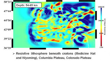 3D Inversion of EarthScope MT Data