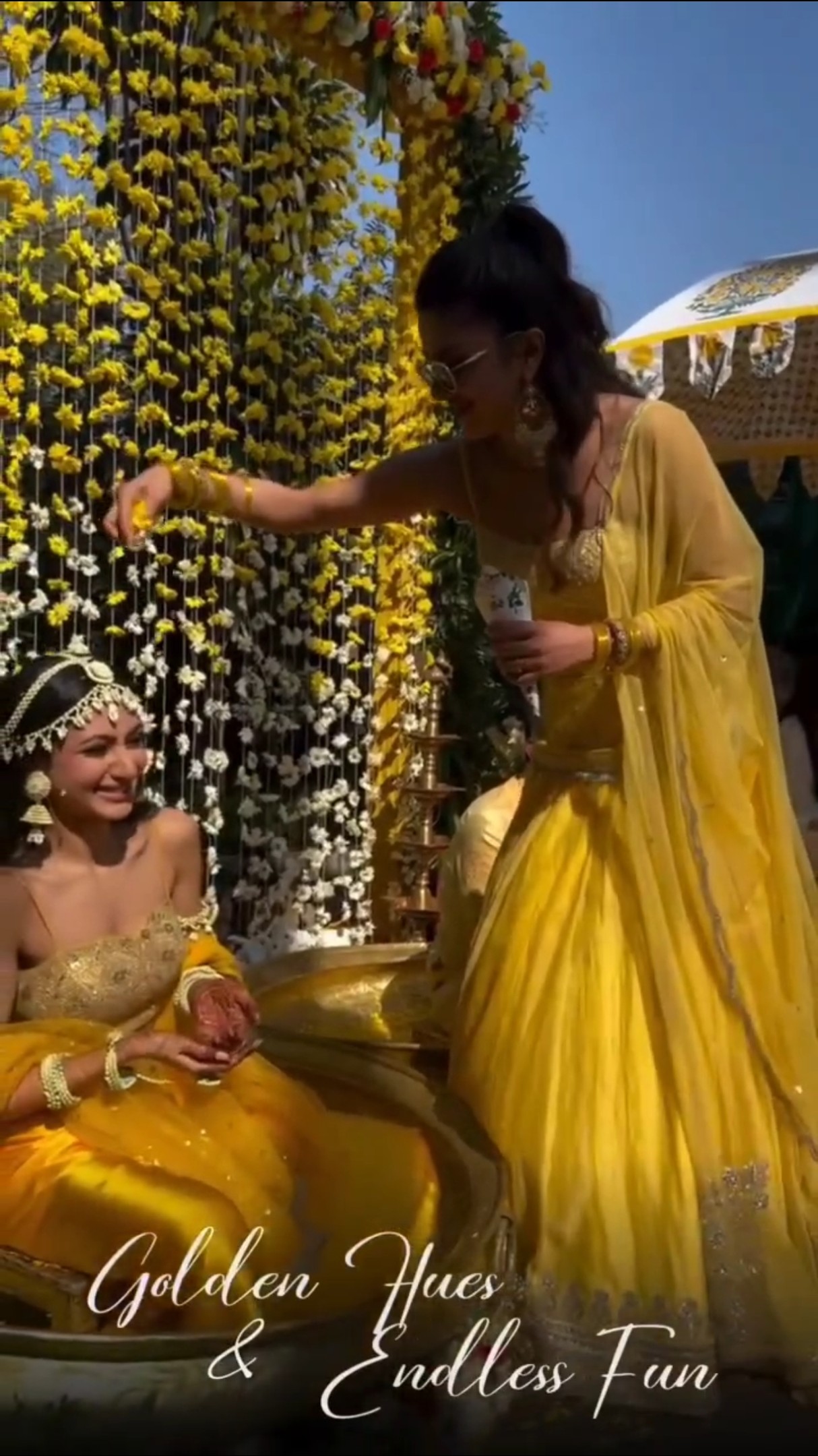 Priyanka Chopra ENJOYS Brother Siddharth's HALDI Function ? | #shorts #bollywood #wedding #trending
