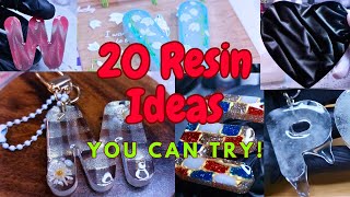 20 NEW and Amazing Resin Ideas You Can Try • Resin Art • resin craft how to use Resin? How to Resin?