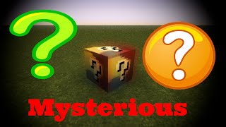 Minecraft: {IT'S SO MYSTERIOUS!} Mysterious Lucky Block Mod Showcase! screenshot 5