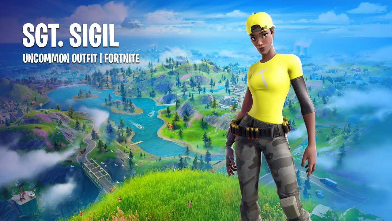 Sgt. Sigil | Uncommon Outfit Skin | Fortnite