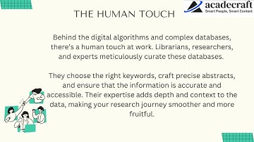 What Is The Role Of Indexing And Abstracting Services