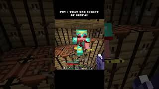 Senpai Script 👑 #shorts #minecraft