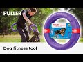 Ref:04fa4L1vGpI Puller is an innovative dog fitness tool that consists of 2 rings!