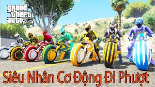 GTA 5 Mod - Biệt Đội Siêu Nhân Cơ Động Đi Phượt Vượt Đèo Ngoạn Mục