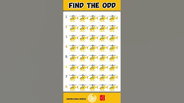 Find The Odd One #shorts #youtubeshorts #inspirationsbreeze