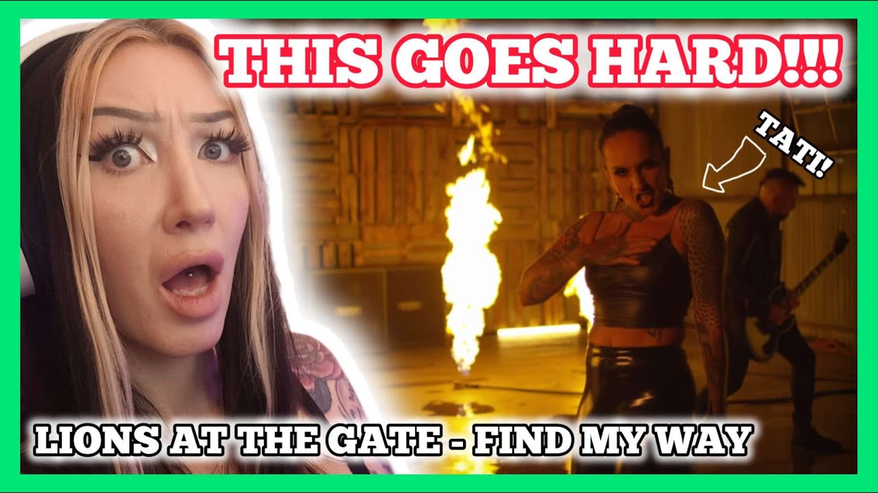 A WAY OUT OF THE DARKNESS! | Lions At The Gate - Find My Way feat Tatiana Shmayluk (Jinjer) reaction