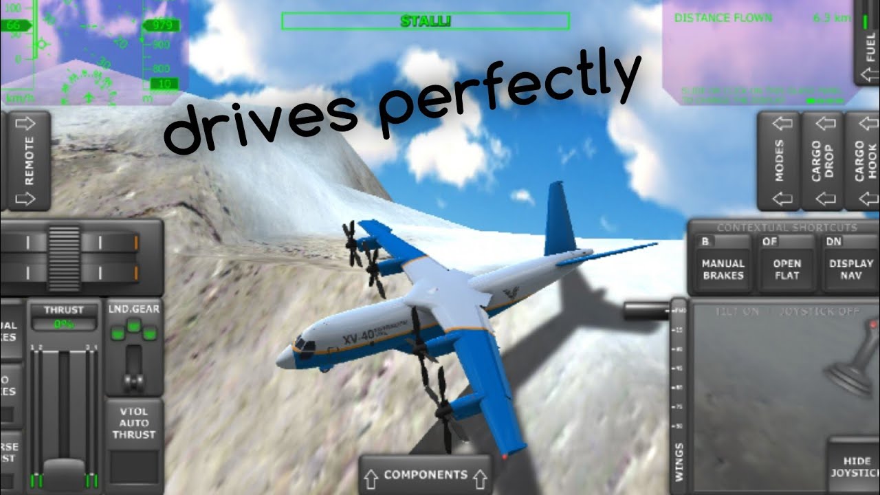 Самолеты — это вездеходные транспортные средства — турбовинтовой авиасимулятор