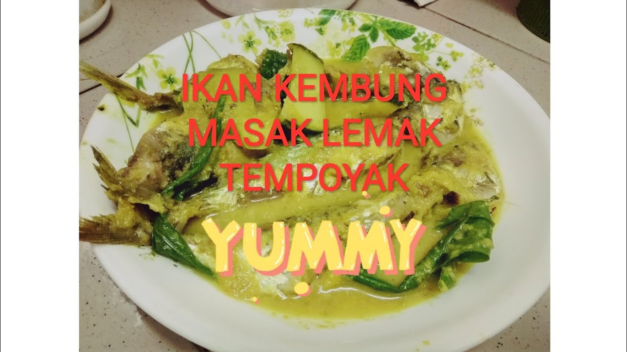 Ikan Kembung Masak Lemak Kuning Bersama Tempoyak - YouTube