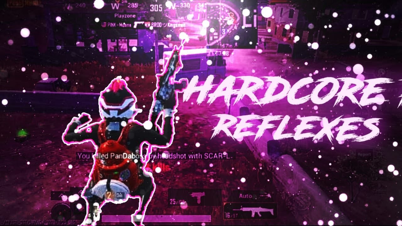 Hardcore Reflexes || Pubg Mobile Montage || IPOP Gaming