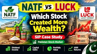 NATF vs LUCK: Which Stock Created More Wealth? | SIP Case Study | Pakistan Stock Market