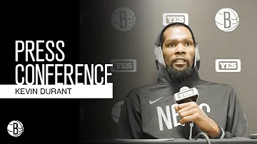 Kevin Durant | Post-Game Press Conference | Brooklyn Nets vs. Washington Wizards