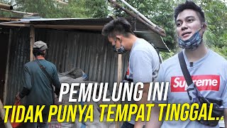 Pemulung Yang Tidak Mempunyai Tempat Tinggal Beruntung Ketemu Baim Di Jalan