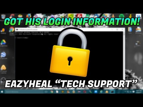 logging-into-a-tech-support-scammers-website-"eazyheal"-|-8553662200-|-www.eazyheal.com