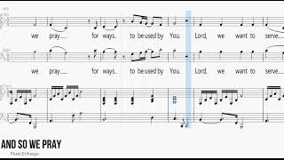 And So We Pray - Alto