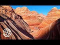 The Wave &amp; Coyote Buttes North, Arizona, USA  [Amazing Places 4K]