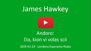 24a de januaro 2025 – James Hawkey