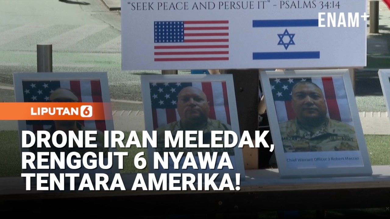 Enam Tentara AS Tewas Diserang Drone, Memorial Muncul Di Tengah Kota Tel Aviv | Liputan6