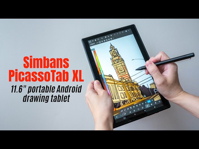 Simbans PicassoTab XL: Budget Drawing Tablet with Pen (review
