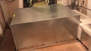 Goodman 10 ton split unit installation.