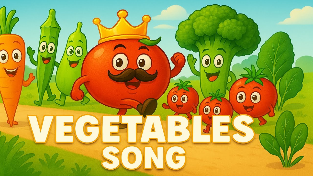 Vegetables & Fruits Hindi Rhymes | Toddler Learning Rhymes | Kids Nursery Rhymes