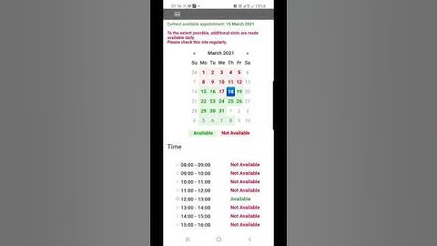 DFA ASEANA Available Online Appointments as of 7 February 2021