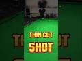 Insane Snooker Thin Cut Shot  #8ballpool