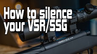 Make Your VSR/SSG10 Whisper Quiet- Stalker Scorpion Piston