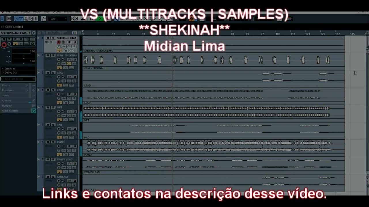 VS (MULTITRACKS SAMPLES) SHEKINAH (MIDIAN LIMA) YouTube