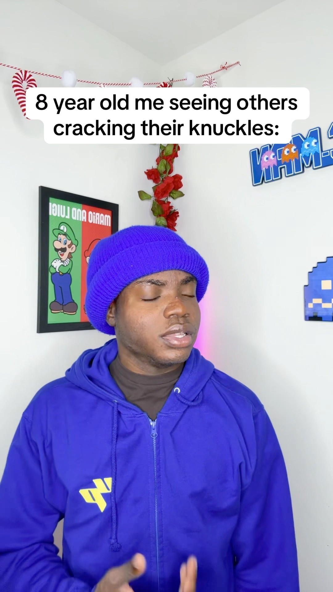 8 year old me seeing others crack their knuckles ?