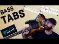 Dido - Here with Me BASS COVER + PLAY ALONG TAB + SCORE