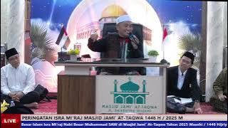 KH. Idrus Ramli • Perjalanan Isra dan Mi'raj Nabi Muhammad SAW