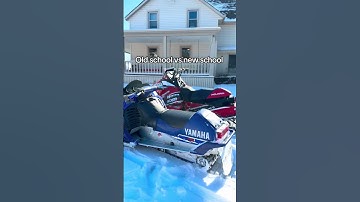 Polaris 600r vs Yamaha srx700 #snowmobile #polaris #600r #yamaha #srx700