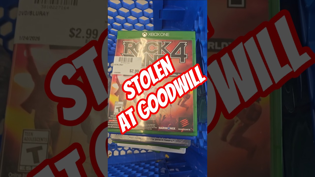 Sweet Video Game Steal at Goodwill 