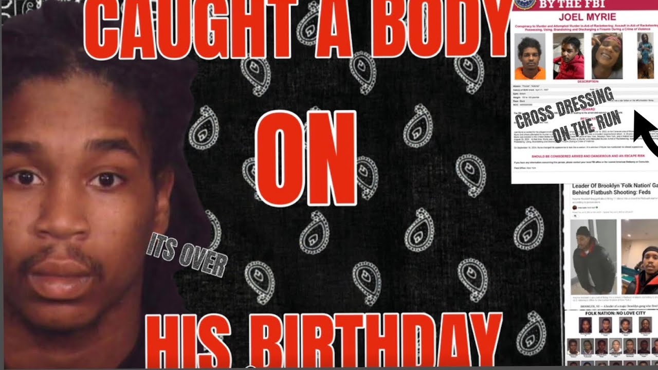 No Love City Folk GD leader “K” indicted by feds for murder Another on the run dressed as a woman 😳