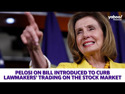 Pelosi on congressional stock trading, and new bill introduced to the supreme court