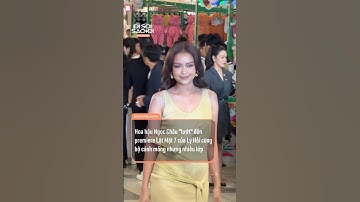 Hoa hậu Ngọc Châu "lướt" đến ra mắt Lật Mặt 7 cùng bộ cánh mỏng nhưng nhiều lớp ... #disoisaodi