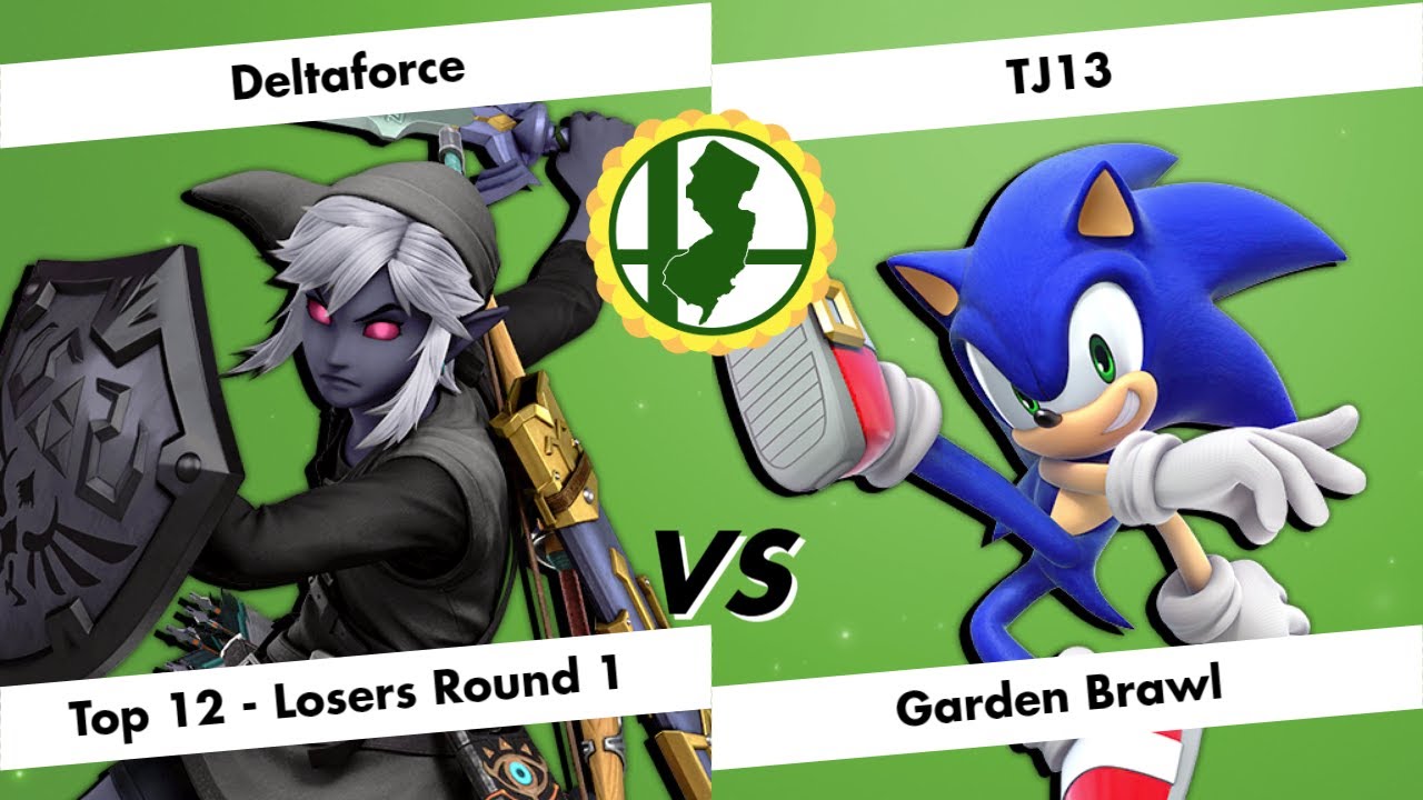Garden Brawl - Ultimate Top 12 - Deltaforce (Link) vs TJ13 (Sonic ...