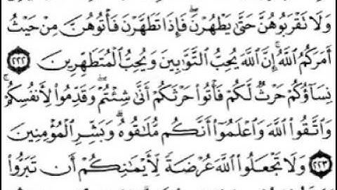 سورة البقرة [ من الآية 203 إلى 224 ] بصوت الشيخ فارس عباد