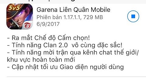 Cách khắc phục lỗi không Cập nhật được game Liên Quân Mobile hđh ios thành công 90% | TGAME 69