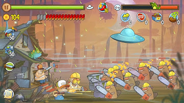 Swamp Attack - Hard Mode. Episode 10 Level 20 Gameplay Android walkthrough